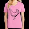 Women's Core Cotton V Neck Tee Thumbnail