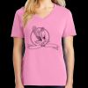 Women's Core Cotton V Neck Tee Thumbnail