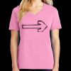 Women's Core Cotton V Neck Tee Thumbnail