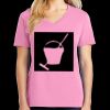 Women's Core Cotton V Neck Tee Thumbnail