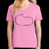 Women's Core Cotton V Neck Tee Thumbnail