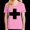 Women's Core Cotton V Neck Tee Thumbnail