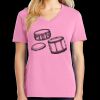 Women's Core Cotton V Neck Tee Thumbnail