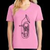 Women's Core Cotton V Neck Tee Thumbnail