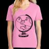 Women's Core Cotton V Neck Tee Thumbnail