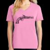 Women's Core Cotton V Neck Tee Thumbnail