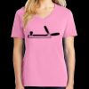 Women's Core Cotton V Neck Tee Thumbnail