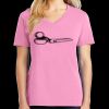 Women's Core Cotton V Neck Tee Thumbnail