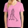 Women's Core Cotton V Neck Tee Thumbnail