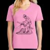 Women's Core Cotton V Neck Tee Thumbnail