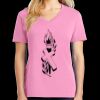 Women's Core Cotton V Neck Tee Thumbnail