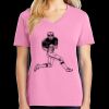 Women's Core Cotton V Neck Tee Thumbnail