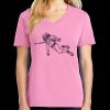 Women's Core Cotton V Neck Tee Thumbnail