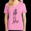 Women's Core Cotton V Neck Tee Thumbnail
