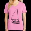 Women's Core Cotton V Neck Tee Thumbnail