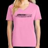 Women's Core Cotton V Neck Tee Thumbnail
