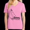 Women's Core Cotton V Neck Tee Thumbnail