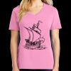 Women's Core Cotton V Neck Tee Thumbnail