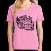 Women's Core Cotton V Neck Tee Thumbnail