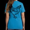 Ladies 5.4 oz 100% Cotton T Shirt Thumbnail