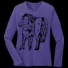 Women's Long Sleeve Core Cotton Tee Thumbnail