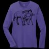 Women's Long Sleeve Core Cotton Tee Thumbnail