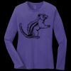 Women's Long Sleeve Core Cotton Tee Thumbnail