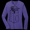 Women's Long Sleeve Core Cotton Tee Thumbnail