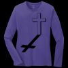 Women's Long Sleeve Core Cotton Tee Thumbnail
